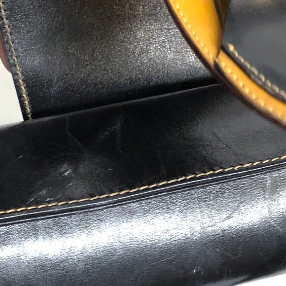 Mark Cross Italian Leather Shoulder Bag - Picture 10 of 11